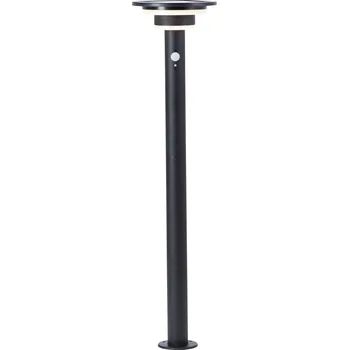 Venkovní osvětlení Brilliant G40407/06 Garvina venkovní solární stojanové světlo s PIR senzorem LED modul pevně vestavěné LED 3 W černá