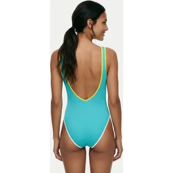 Dámské plavky Seafolly Jednodílné plavky Beach Bound Retro 11170-072 Tyrkysová 8