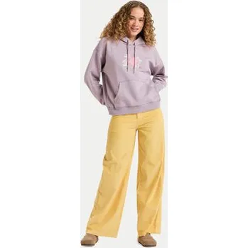 Dámská mikina Roxy Mikina Perfect Place Brushed ERJFT05032 Fialová Regular Fit XS