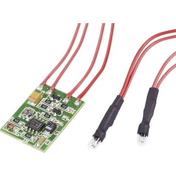 RC vybavení střídavý blikač se žárovkami 4.5 V, 12 V