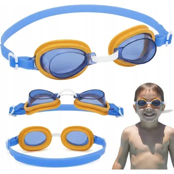 Plavecké brýle Dětské plavecké brýle modré do bazénu 3+