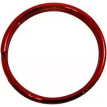 Kroužek 30mm červený