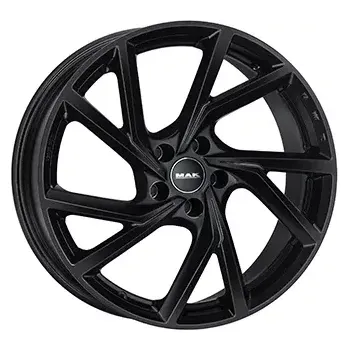 Disk Alu kola MAK KASSEL, 19x8 5x112 ET43, černá lesklá (zátěžová) vhodné pro Audi A6 (do 2010), MG MG4
