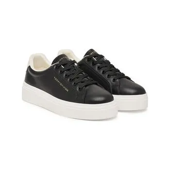Dámské tenisky Sneakersy Tommy Hilfiger Chic Cupsole FW0FW09107 Černá 41