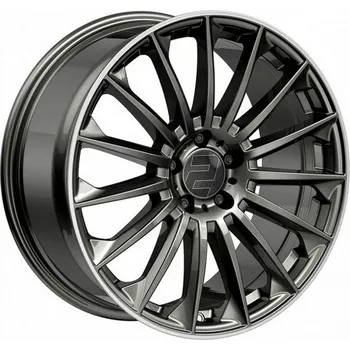 Disk Alu kola 2DRV WH39 titan - leštěný límec 10x22" 5x112 ET38 66,6