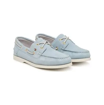 Dámské mokasíny Mokasíny Tommy Hilfiger FW0FW09338 Světle modrá 38