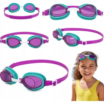 Plavecké brýle Profesionální plavecké brýle pro děti na bazén - fialovo-modré