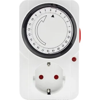 Kuchyňská minutka EU hodinový časovač 11,7 x 8 x 7 cm Kuchyňská zásuvka se zástrčkou s časovačem pro domácí použití