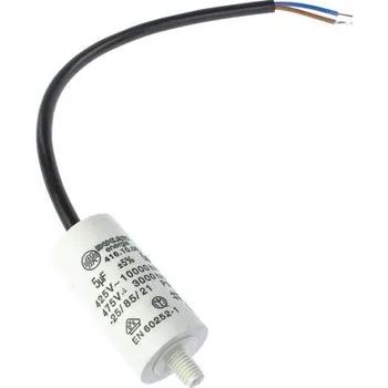 Kondenzátor Fóliový kondenzátor, řada: 4.16.10 5μF ±5procent 400 → 500V ac, Montáž šroubem Ducati Energia