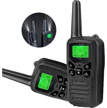 Vysílačka VYSÍLAČKY TALKIE RADIOTELEFON SVÍTILNA VELKÝ DOSAH 2 ks