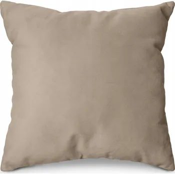 Polštář POLŠTÁŘ BÉŽOVÝ 50x50 POLŠTÁŘ OZDOBNÝ NA POHOVKU POSTEL