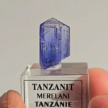 Drahý kámen Tanzanit z Tanzánie 16x10mm