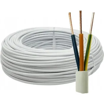 elektrický kabel MĚDĚNÝ KABEL KULATÝ YDY 3X2,5 450/750V 1M DAMIR