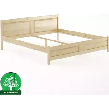 Ložnicová sestava Postel borovicová LK104–200x200 přírodní