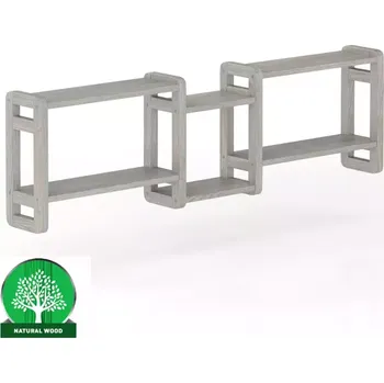 Obývací stěna Polička borovice PK103-150x44x19 grey