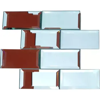 Obklad Mozaika Metro Big Mirror Silver 29,8/29,8