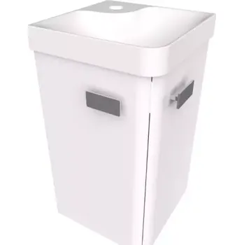 Koupelnový nábytek Skříňka s umyvadlem Roner 30 roh bílý