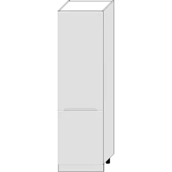 Kuchyňská skříňka Kuchyňská skříňka Zoya D60lo 2133 Pl 2fr bílý puntík/bílá