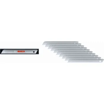 Pracovní nůž BOSCH Odlamovací čepele 9 mm, 10 kusů 1600A039L5 extended_warranty