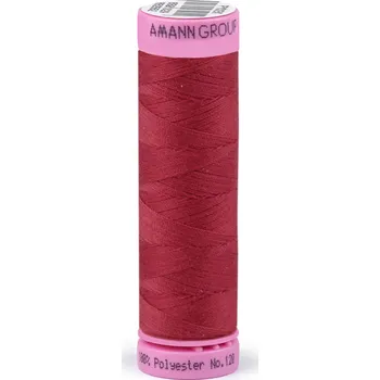 Nit Polyesterové nitě návin 100 m Aspo Amann, střední, 0869 Chili Pepper