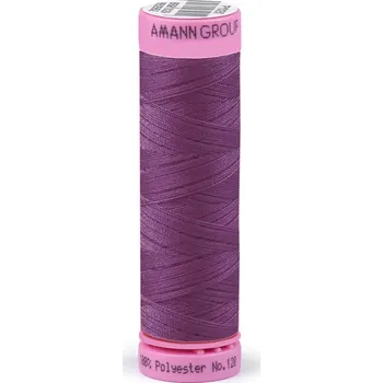 Nit Polyesterové nitě návin 100 m Aspo Amann, střední, 0157 Byzantium