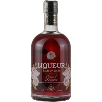 Likér Růžový likér 0,5l - Prelika