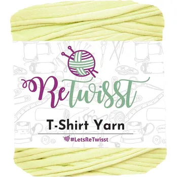 Příze špagáty ReTwisst citronově žlutá