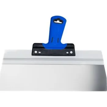 Zednické hladítko KUBALA Stěrka nerezová 500mm, plech 0,4mm, G-14 0552 33476