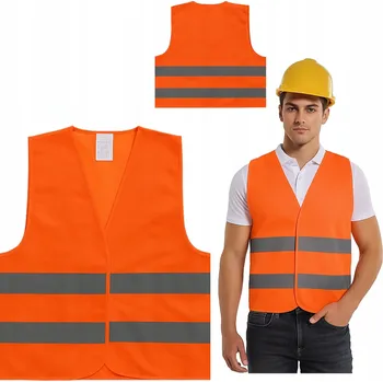 VÝSTRAŽNÁ REFLEXNÍ VESTA ORANŽOVÁ