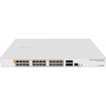 Switch Switch MikroTik CRS328-24P-4S+RM do racku 1U