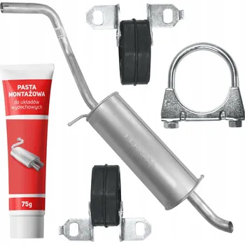 Zavěšení kol Koncový Tlumič výfuku pro Škoda Fabia I 6Y 99-07 1.2i Kombi Sedan