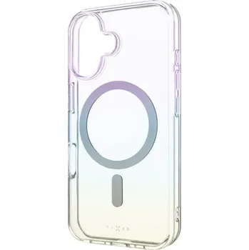 Pouzdro na mobilní telefon Zadní kryt FIXED MagRainbow s podporou MagSafe pro Apple iPhone 16, duhový