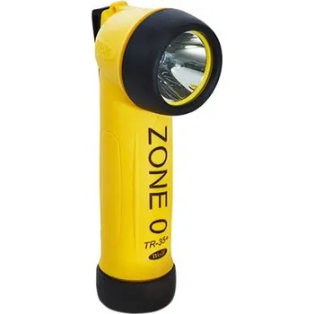 Svítilna Kapesní svítilna TR-35 plus 2x D, typ žárovky: LED Kapesní svítilna Ne, rozsah: 5 m, Plast, svítivost: 130 lm Žlutá