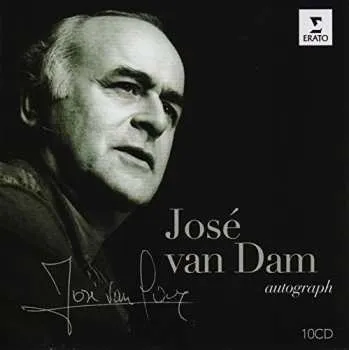 Zahraniční hudba 10CD José van Dam: José Van Dam autograph 2015