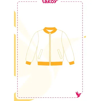 Elektronický PDF střih dětská bomber bunda Kai-134-152
