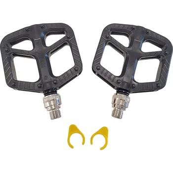 Pedál na kolo Pedály Jet 105x100mm + adaptér pro rychlou montáž QR