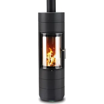 Krbová kamna Peppa TEC (s katalyzátorem) - černý lak