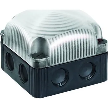 Maják Výstražný maják, řada: 853 EVS barva Čirá LED Montáž na základnu/montáž na stěnu 12 V