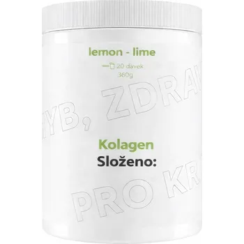 Kloubní výživa Slozeno Složeno: Kolagen 360 g Příchuť: citron-limeta