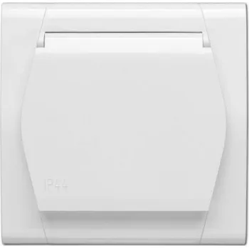 Elektrická zásuvka Elektrická Zásuvka Elektro-Plast Nasielsk bílá