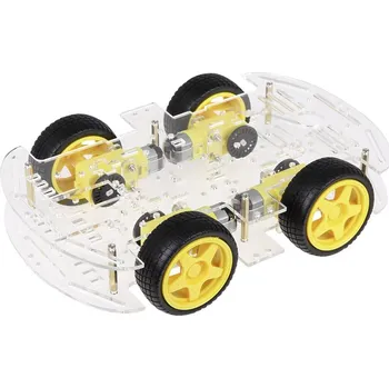 Robot Joy-it podvozek robota Roboter Auto Kit 4WD Robot03