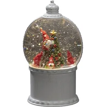 Dekorativní svítidlo Konstsmide 4300-200 LED svítilna Santa Claus teplá bílá LED bílá naplněné vodou, časoměřič