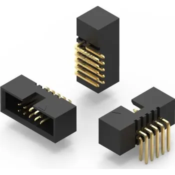 Elektrický konektor Konektor PCB, řada: WR-BHD, počet kontaktů: 14, počet řad: 2, rozteč: 1.27mm, orientace těla: Pravý úhel, 1A
