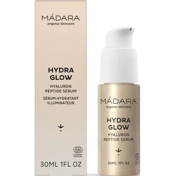 Pleťové sérum Mádara Hydra Glow Hyaluron Peptide Serum Hyaluronové Sérum S Peptidy 30 ml