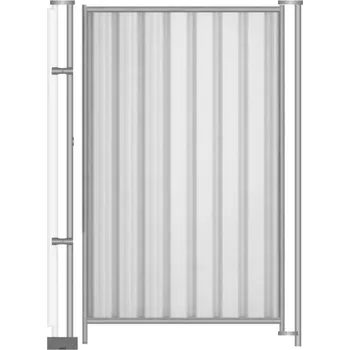 Plot Mobilní oplocení trapézové; branka 1 křídlá 1200x2000mm; Zinek