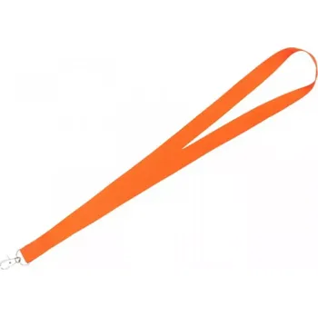 Popruh - šňůra na krk - oranžová