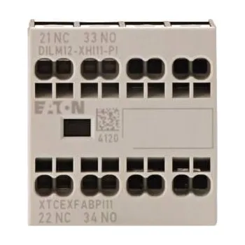 Eaton 199456 DILM12-XHI11-PI pomocný spínač 240 V/AC 3.5 A 1 spínací kontakt, 1 rozpínací kontakt 1 ks