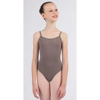 Dívčí oblečení Grishko,Dětský dres se špagetovými ramínky DAD1491MP, hnědá 140-152