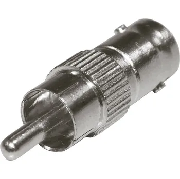 Audio kabel SpeaKa Professional SP-7869896 cinch / BNC adaptér [1x cinch zástrčka - 1x BNC zásuvka] stříbrná