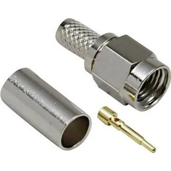 TRU COMPONENTS 1579370 SMA konektor zástrčka, rovná 1 ks